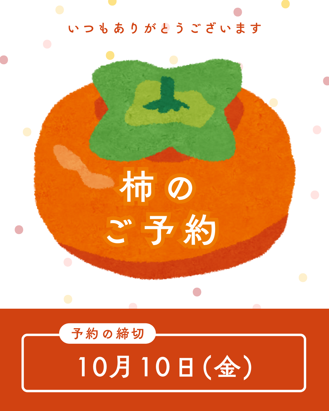 ひらたねなし柿 予約販売受付中